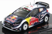 Ixo-models Ford england Fiesta Wrc Red Bull N 2 Rally De Portugal 2018 E.evans - D.barritt 1:43 Modrá červená žltá