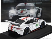 Ixo-models Porsche 911 991-2 4.2l Team Porsche Gt N 91 Winner Lmgte Pro Class 24h Le Mans 2022 Gianmaria Bruni - Richard Lietz - Frederic Makowiecki 1:43 Biela Sivá Červená