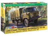 Zvezda GAZ 66 Truck 2-assi Military 1:35 /