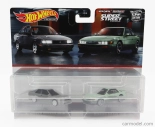 Mattel hot wheels Nissan 2x Sentra Se-r 1991 - Silvia (s13) 1988 1:64 Zelená Šedá