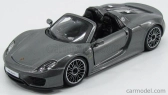 Bburago Porsche 918 Spyder 2010 1:24 Grey Met