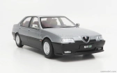 Triple9 Alfa romeo 164 Q4 1994 - Tmavočervený interiér 1:18 Strieborná šedá