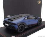 Mr-models Lamborghini Huracan Sterrato 2022 - Con Vetrina - S vitrínou 1:18 Blu Grifo - Matná modrá