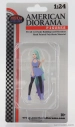 American diorama Figures Cosplay Girl 4 1:24 Modrá Zelená