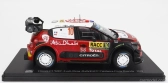 Edicola Citroen C3 Wrc Abu Dhabi N 10 Winner Rally Catalunya Costa Daurada 2018 Sebastian Loeb - Daniel Elena 1:24 Čierna červená biela
