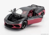 Jada Chevrolet Corvette Stingray Coupe 2020 1:24 Šedorůžová