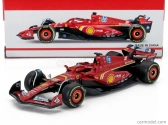 Bburago Ferrari F1 Sf-24 Team Scuderia Ferrari N16 Winner Monaco Gp 2024 Charles Leclerc 1:43 červeno-čierna