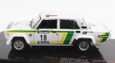 Ixo-models Lada fiat 2105 Vfts N 18 Rally Barum Tribec 1988 V.blahna - P.schovanek 1:43 Bílá Zelená Žlutá