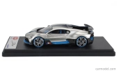 Looksmart Bugatti Divo 2018 1:43 Argent Lesklý - Stříbrný Karbon