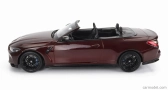 Minichamps BMW radu 4 M4 (g83) Cabriolet 2020 1:18 červená met.