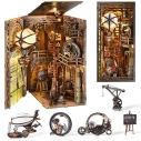 2Kids Toys 3D skládačka Zarážka na knihy Miniatura domečku Strýčkovo skladiště