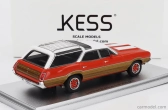 Kess-model Oldsmobile Vista Cruiser 442 Sw Station Wagon 1972 1:43 Červená Biela Drevo