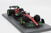 Spark-model Alfa romeo F1  C43 Team Orlen N 24 Belgium Gp 2023 Guanyu Zhou 1:18 Černá Červená
