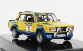 Ixo-models Lada fiat 2105 Vfts N 11 2nd Rally Valasska Zima 1984 M.lank - T.milo 1:43 Žlutá Modrá