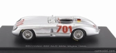 Spark-model Mercedes benz 300 Slr 3.0l S8 Team Daimler-benz Ag N 701 Mille Miglia 1955 K.kling 1:43 Strieborná