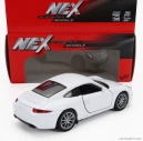 Welly Porsche 911 991 Coupe 2014 1:34 Biela