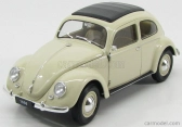 Welly Volkswagen Beetle Classic s uzavretou strechou 1950 1:18 Ivory