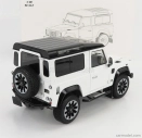 Lcd-model Land rover Defender 90 Works V8 70th Edition 2018 1:18 Bílá