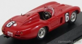Umelecký model Ferrari 750 Monza Spider N 6 10h Messina 1955 Castellotti - Trintignant 1:43 Red