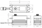 SB-2267SG BRUSHLESS HiVolt Digitální servo - LOW PROFILE (32kg-0,065s/60°)