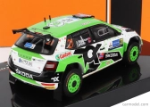 Ixo-models Škoda Fabia Rally2 Evo N 21 Rally Estland 2022 A.mikkelsen - T.eriksen 1:43 Zelená Biela Čierna