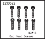 Cap Head Screw M3*18 (8)