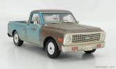 Highway61 Chevrolet C-10 Pick-up And Alien Figure 1971 - Independence Day 1:18 Svetlomodrá hnedá