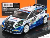 Ixo-models Ford england Fiesta Wrc N 44 Rally Montecarlo 2021 G.greensmith - E.edmondson 1:43 Blue White