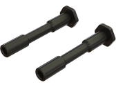 Arrma oceľový stĺpik riadenia 6x42 mm čierny (2)