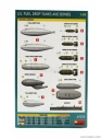 Miniart Accessories Military U.s. Fuel Drop Tanks And Bomb 1:48 /