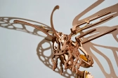 Ugears 3D drevené mechanické puzzle Butterfly