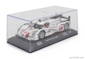 Edicola Audi R18 E-tron Quattro Tdi 3.7l Turbo V6 Hybrid Team Audi Sport Joest N 1 Winner 24h Le Mans 2012 Andre Lotter - Marcel Fassler - Benoit Treluyer 1:43 Bílá Stříbrná Červená