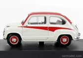 Brumm Fiat 600 750 Derivazione Abarth 1956 1:43 Šedá Červená