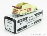 Officina-942 Fiat 1100 E Cabriolet Open Venilia Carrozzeria Savio 1949 1:76 Svetložlté drevo