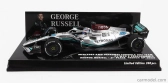 Minichamps Mercedes gp F1 W13e Team Mercedes-amg Petronas F1 N 63 3rd France Gp 2022 George Russell 1:43 Stříbrná Zelená