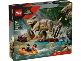 LEGO Jurský svet - T-rex a útek z rieky