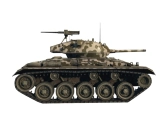 Italeri World of Tanks - M24 CHAFFEE (1:35)