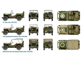 Italeri Easy Kit - 1/4 Ton 4x4 TRUCK (1:72)