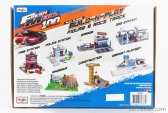 Maisto Accessories Diorama – Set Build Race Track With Car 1:43 oranžovo-sivá