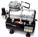 AS-186 Airbrush kompresor Fengda s ovládaním a dúchadlom 3 litre