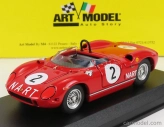 Art-model Ferrari 275p Nart Ch.0812 Spider N 2 Canada Gp 1964 W.hansgen 1:43 Red