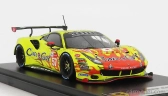 Looksmart Ferrari 488 Gte Evo 3.9l Turbo V8 Team Kessel Racing N 57 24h Le Mans 2021 S.andrews - M.jensen - T.kimura 1:43 Žltá červená