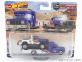 Mattel hot wheels Dodge Retro Rig Truck Car Transporter 1:64