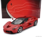Bbr-models Ferrari Laferrari 2013 - Silver Rims 1:18 Rosso Corsa 322 - Červená