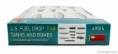 Miniart Accessories Military U.s. Fuel Drop Tanks And Bomb 1:48 /