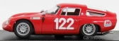 Najlepší model Alfa romeo Tz1 Scuderia Pagaso N 122 Targa Florio 1966 Lo Piccolo - Sutera 1:43 Red