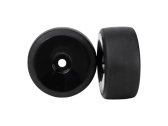 Traxxas kolo, disk černý, pneu slick (2) (zadní)