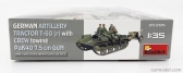 Miniart Tank T-60 Tractor Nemecké vojenské delostrelectvo 1945 1:35 /