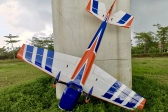 125" Extra 300 V4 Plus - oranžová/biela 3,35 m