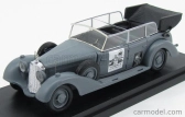 Rio-models Mercedes benz 770k Cabriolet 1936 - Bývalé osobné auto Hermanna Göringa 1:43 Vojenská sivá